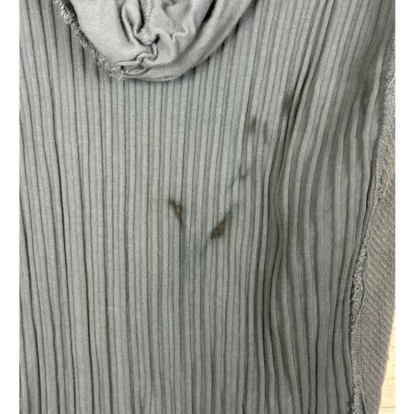 Indie Peace Women’s S Blue Handmade Long Sleeve Boho Hoodie Top Rare - Picture 4 of 4